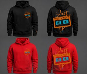 Just Nje Jeans The attitude of Gratitude *Premium Vintage Cassette Hoodie